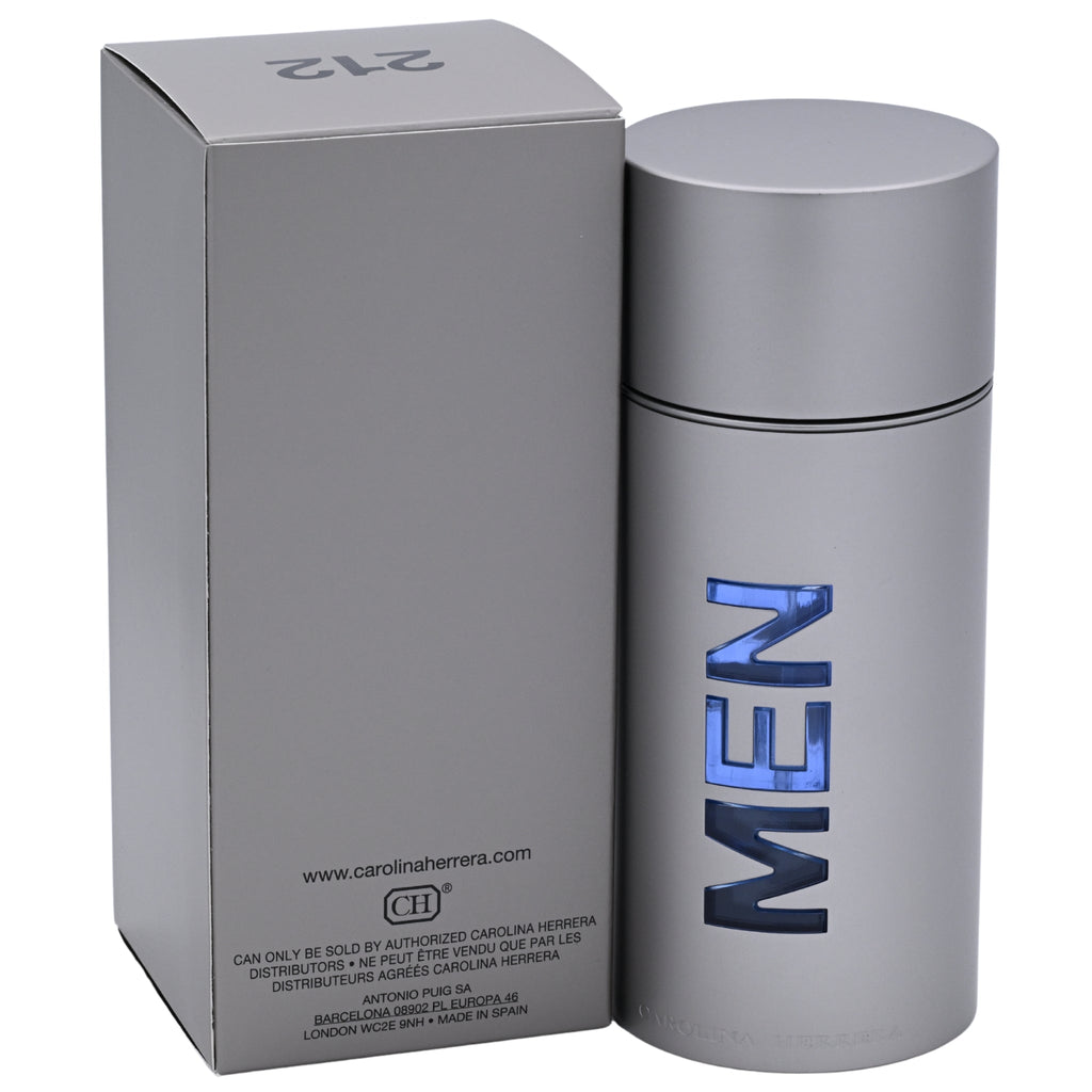 212 MEN NYC by Carolina Herrera cologne EDT 3.3 / 3.4 oz New in Box