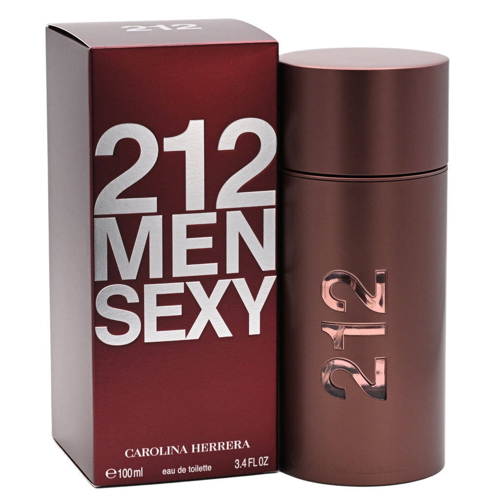 212 SEXY MEN for Men by Carolina Cologne EDT 3.3 / 3.4 oz NEW IN BOX