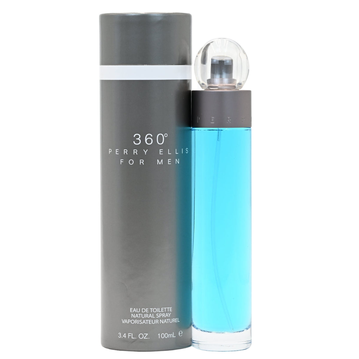 360 for Men by Perry Ellis Cologne 3.4 oz EDT New in Box