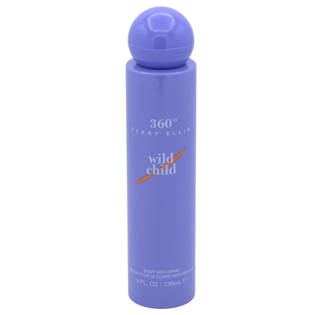 360 Wild Child by Perry Ellis body mist for women 8.0 oz New