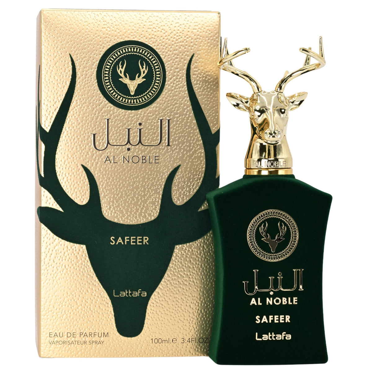 Al Noble Safeer by Lattafa perfume for unisex EDP 3.3 / 3.4 oz New in Box