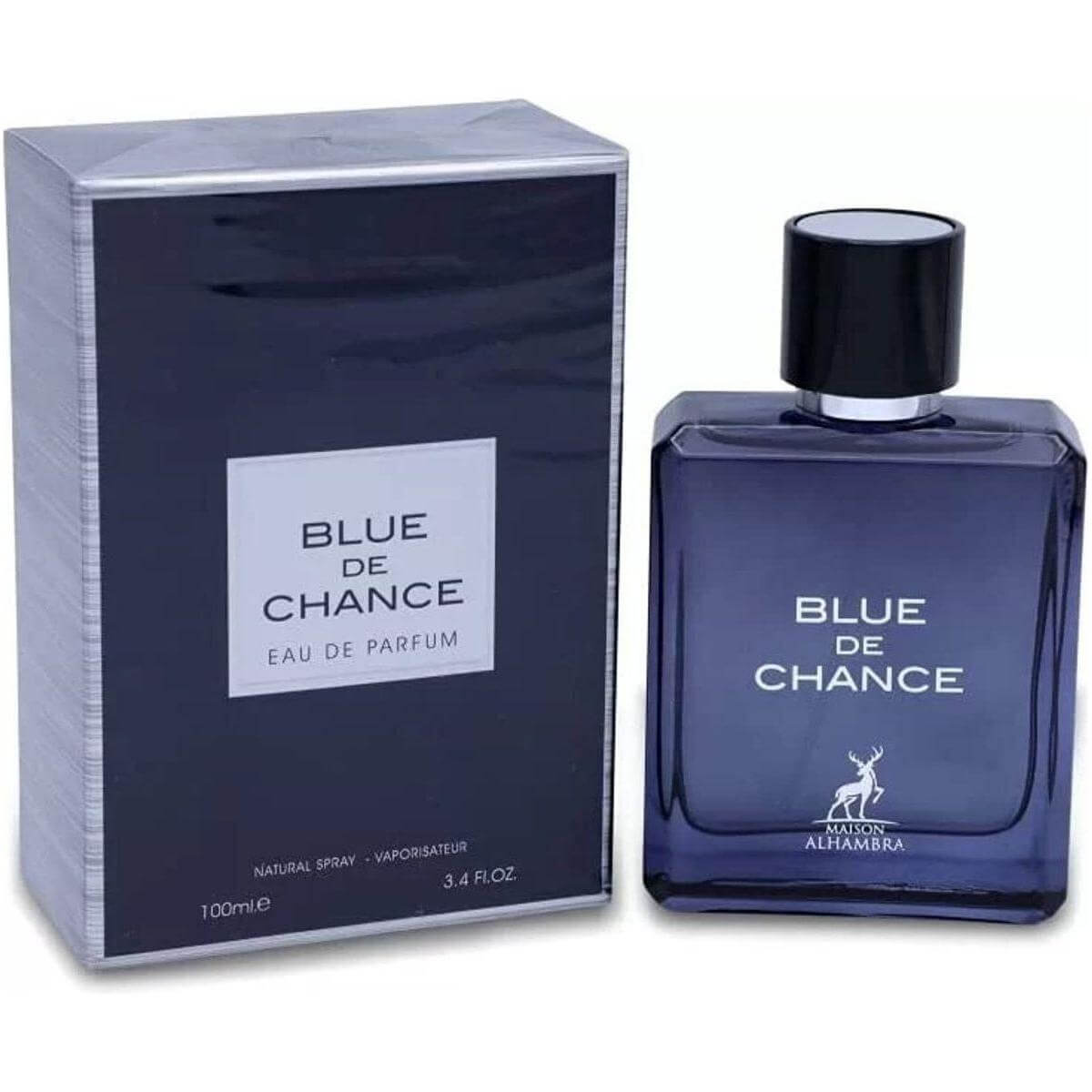 Blue de Chance by Maison Alhambra cologne for men EDP 3.3 / 3.4 oz New in Box