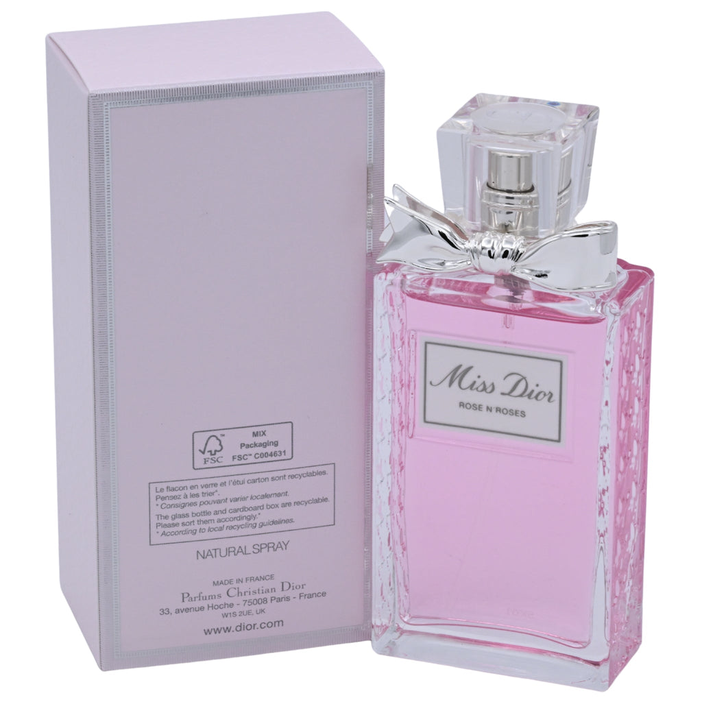 Christian Dior Miss Dior Rose N'Roses Eau de Toilette Spray for Women 1.7 fl oz (50 ml)