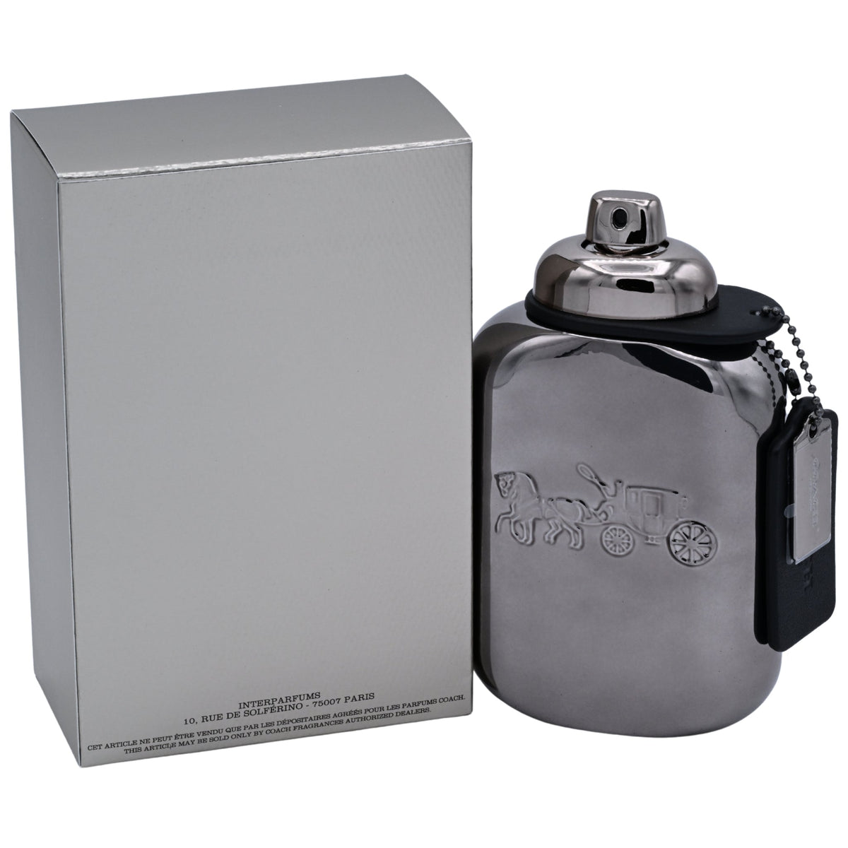 Coach Pure Platinum Parfum Spray for Men 3.3 fl oz (100 ml) New in Box