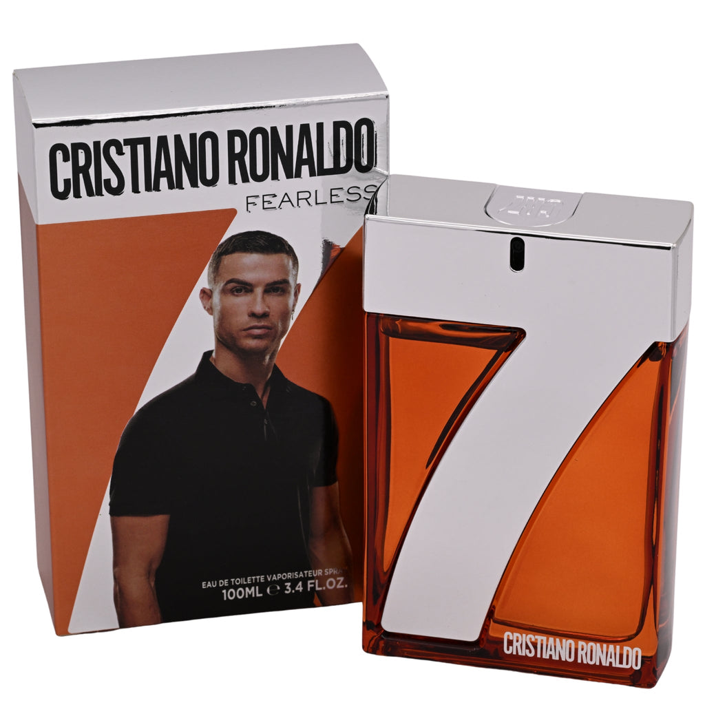 Cristiano Ronaldo CR7 Fearless Eau de Toilette Spray for Men 3.4 oz (New Retail Box)