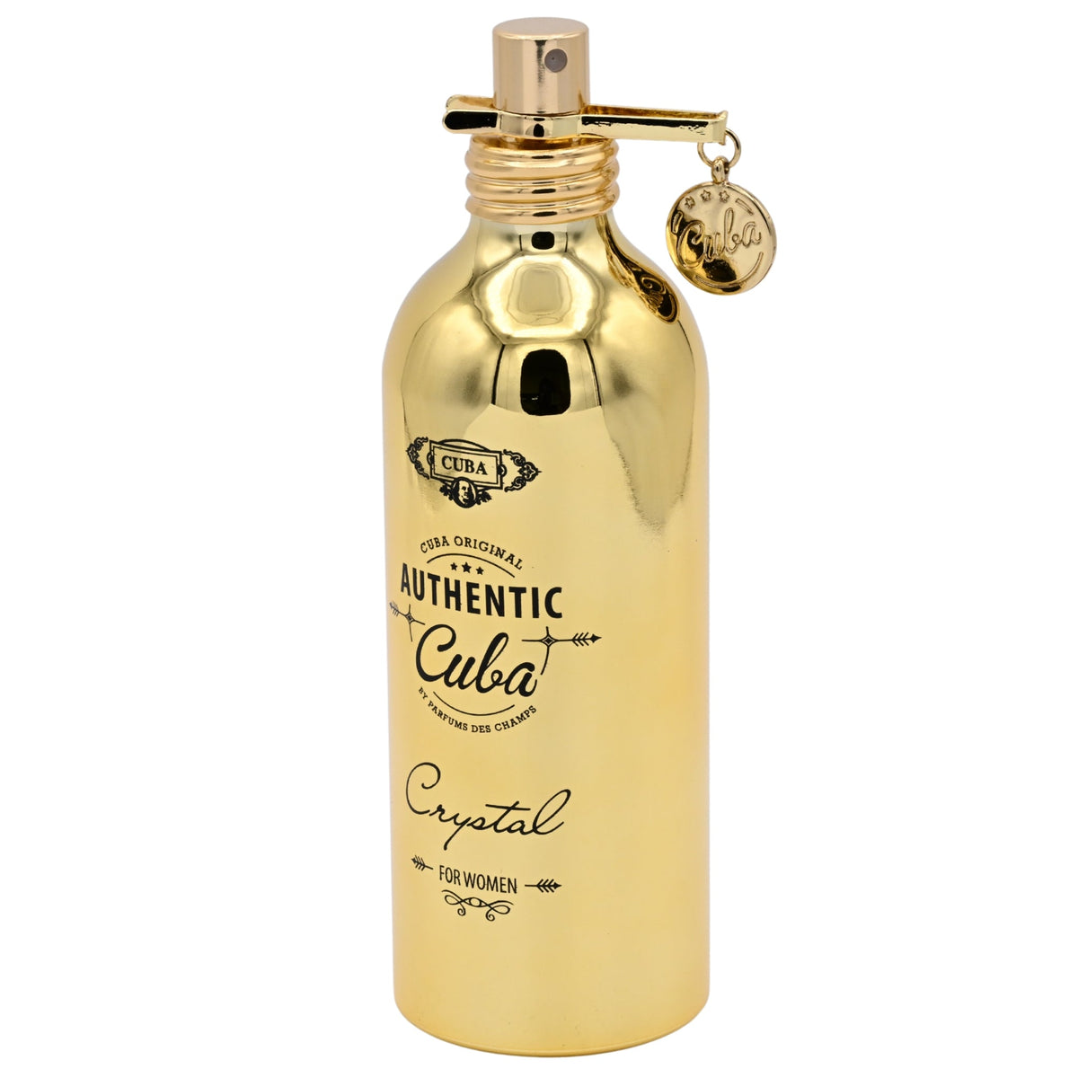 Cuba Authentic Crystal Eau de Parfum Spray for Women 3.3 oz (100 ml) by Cuba