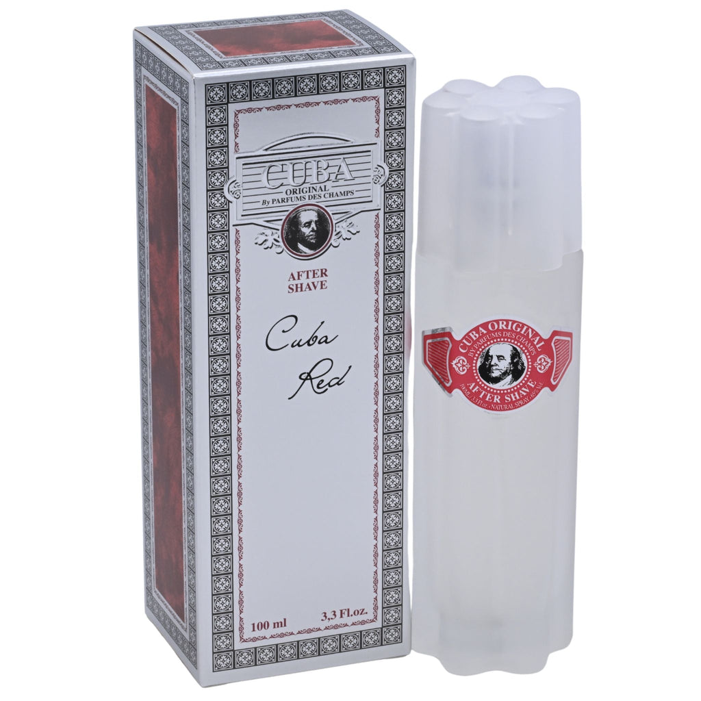Cuba Red After Shave by Cuba for men 3.3 / 3.4 oz New in Box