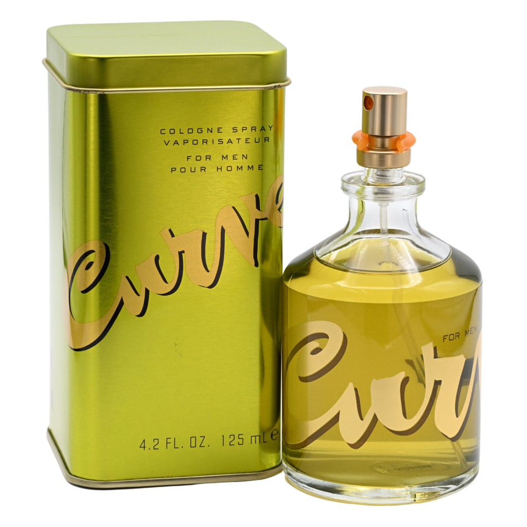 CURVE for Men by Liz Claiborne 4.2 oz edt Cologne Spray New in Can / TIN