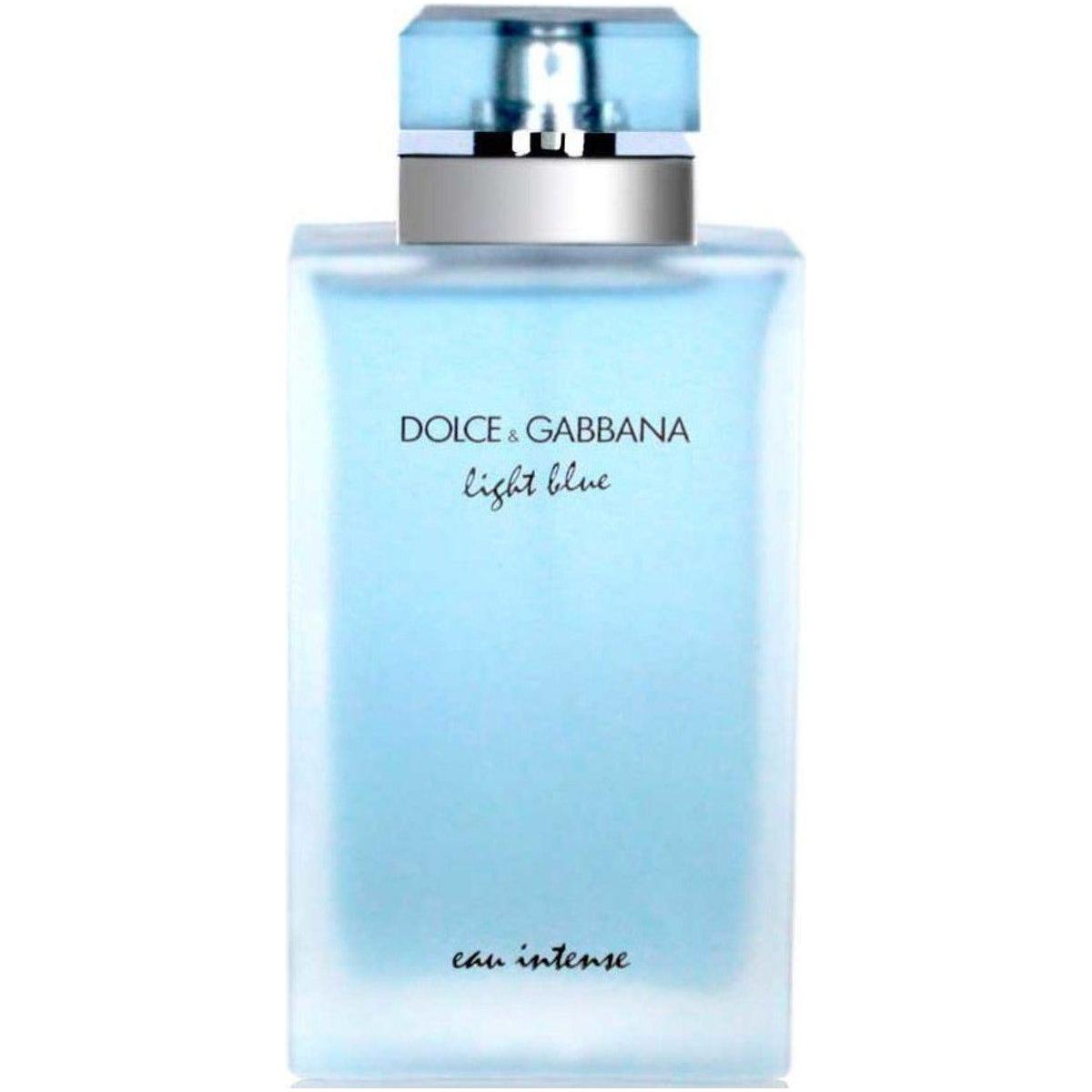 D & G Light Blue Eau Intense by Dolce & Gabbana perfume for her EDP 3.3 / 3.4 oz New Tester
