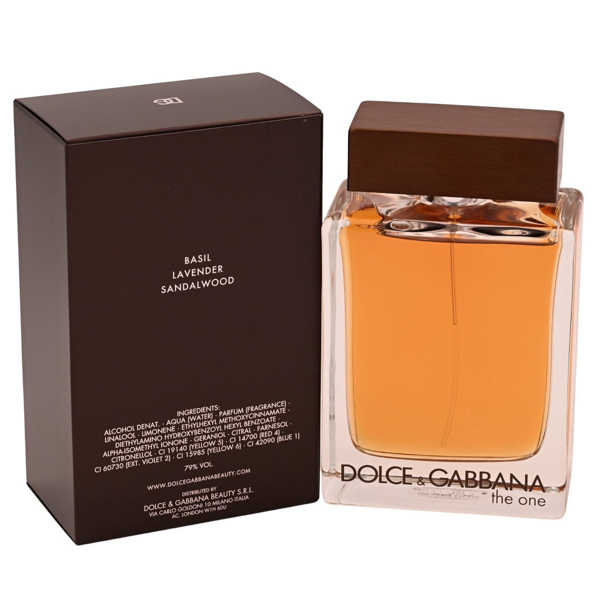 D & G THE ONE by Dolce & Gabbana for men EDT 5 / 5.0 oz New in Box