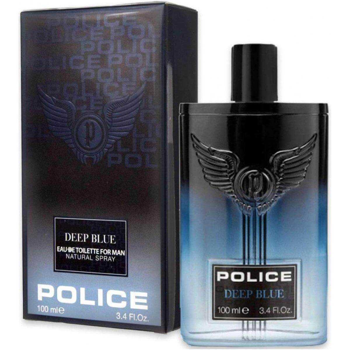 Deep Blue by Police cologne for men EDT 3.3 / 3.4 oz New in Box