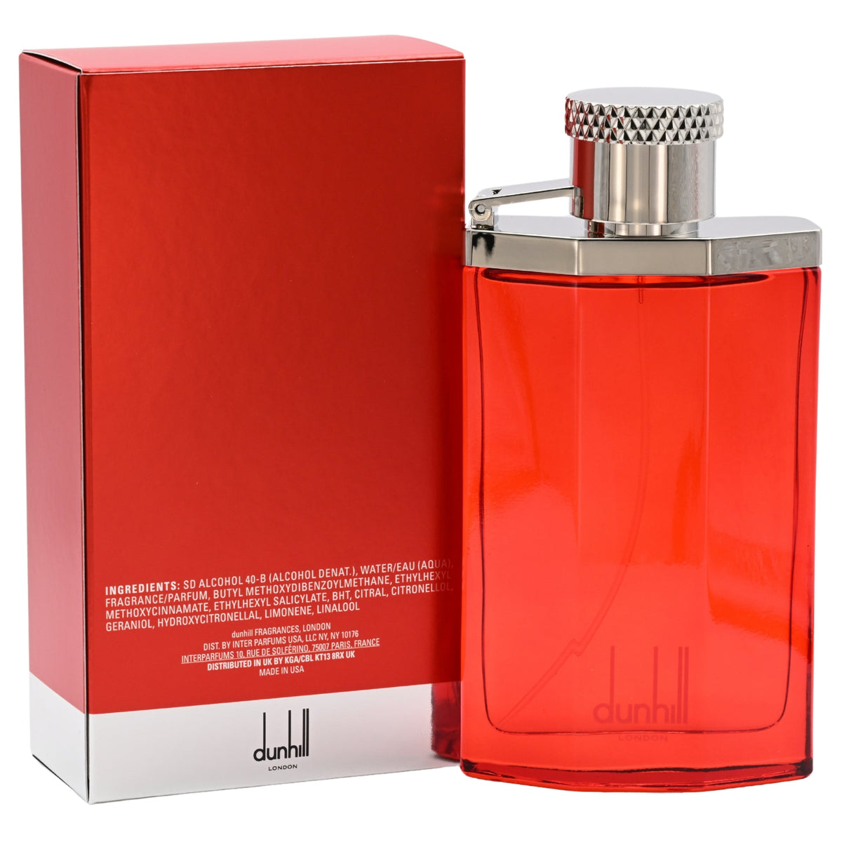 DESIRE RED by Dunhill Cologne for Men 3.3 oz / 3.4 oz edt NEW in BOX
