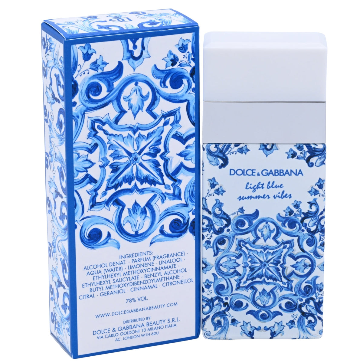 Dolce & Gabbana Light Blue Summer Vibes EDT Spray Women 1.7 oz 50ml NIB