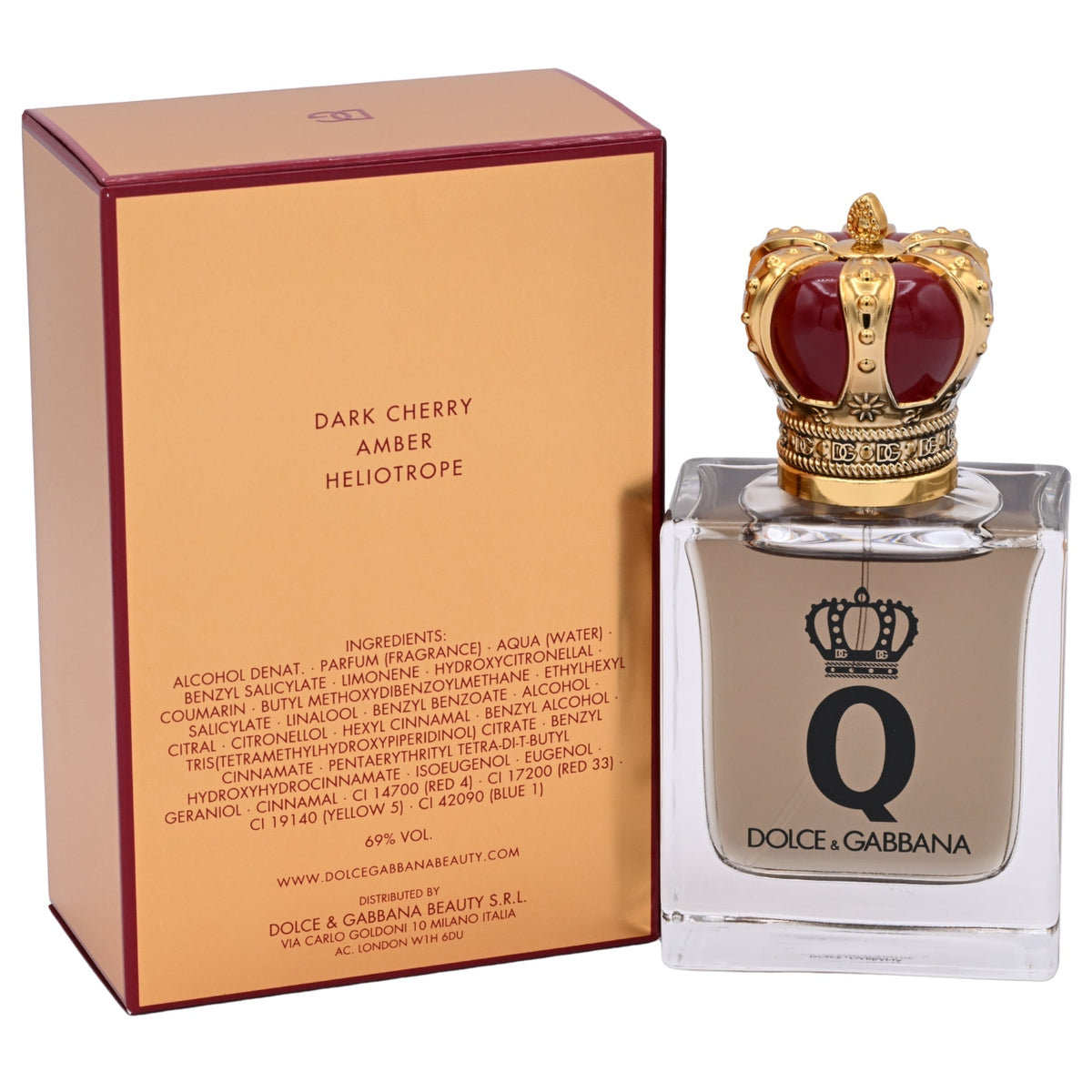 Dolce & Gabbana Q Intense Eau de Parfum (EDP) Spray for Women 1.7 oz / 50 ml - New in Box