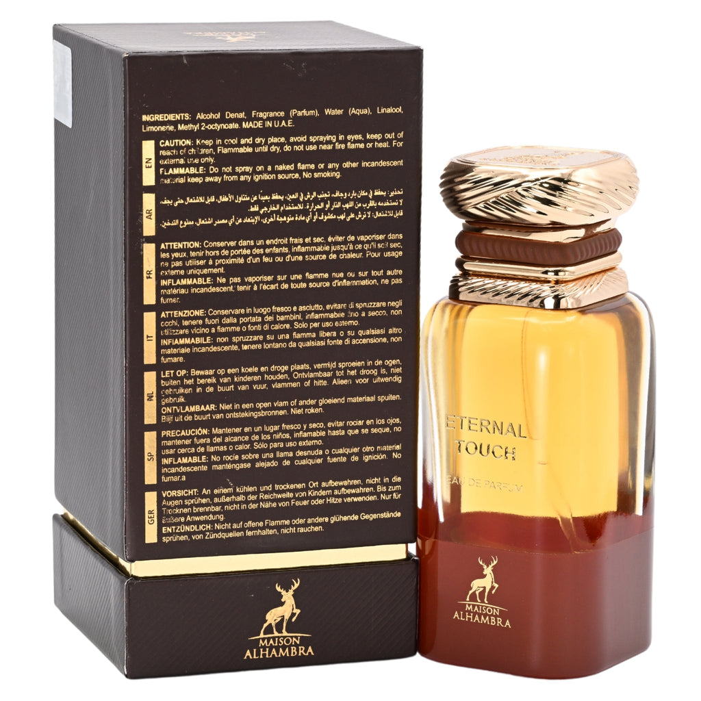 Eternal Touch by Maison Alhambra perfume unisex EDP 3.3 / 3.4 oz New in Box