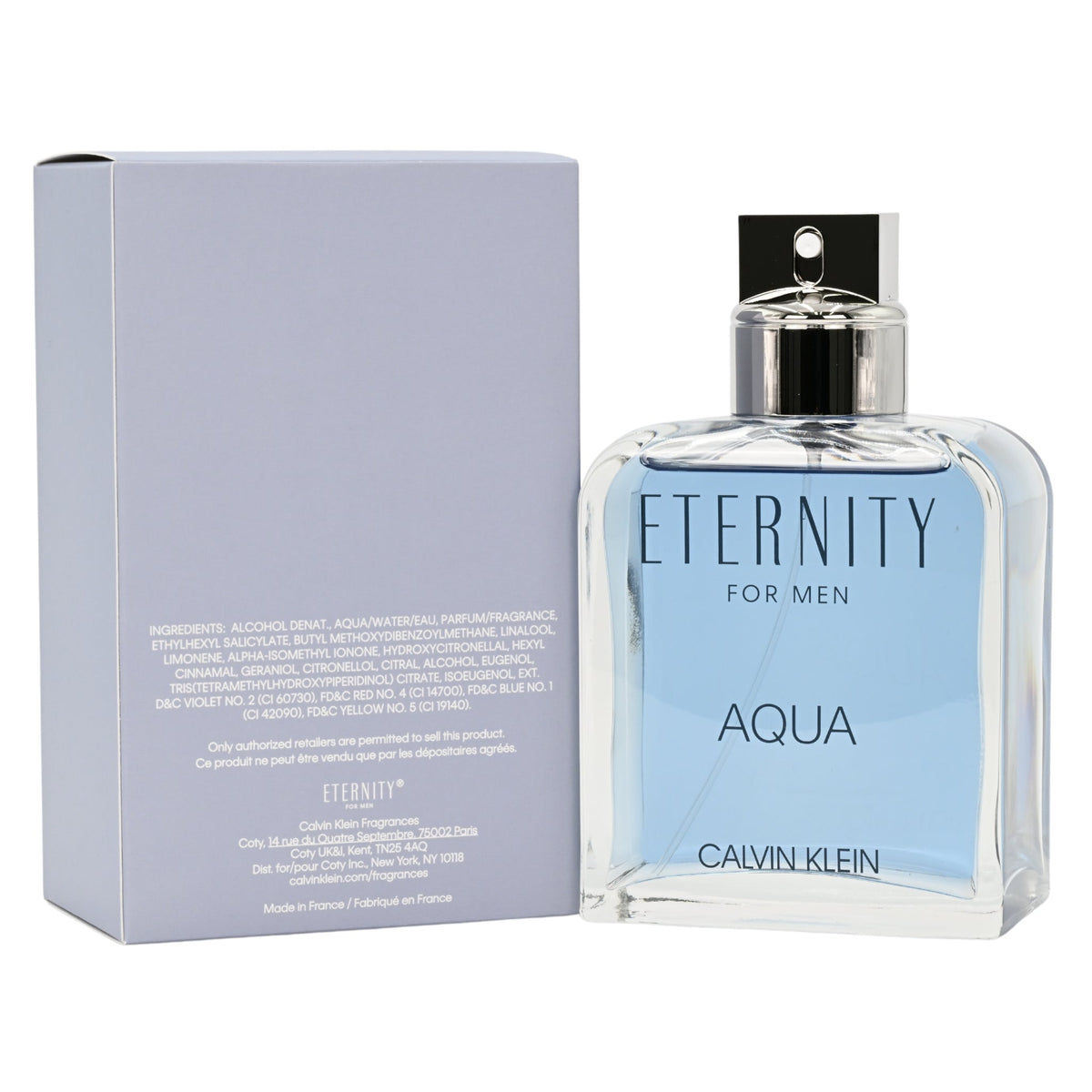 ETERNITY AQUA by Calvin Klein Cologne for Men EDT 6.7 / 6.8 oz New In Box