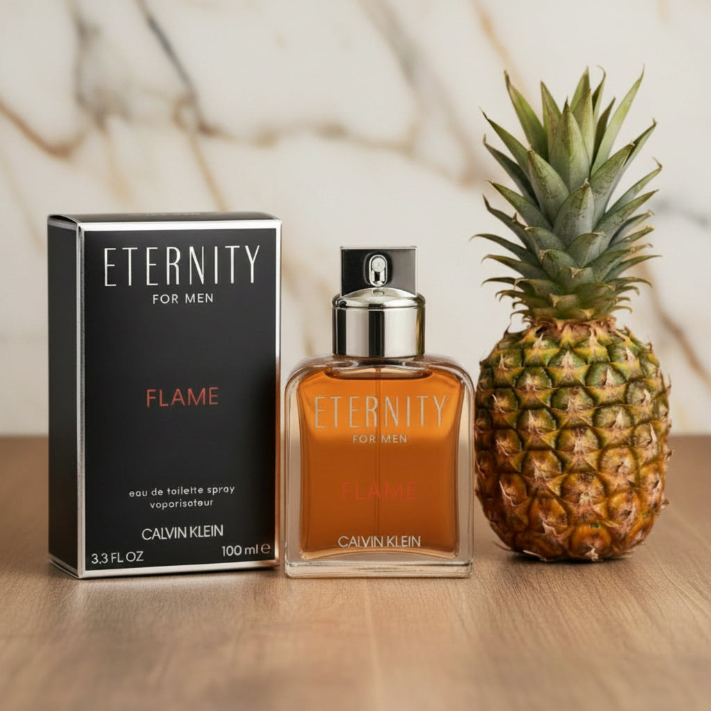 ETERNITY FLAME by Calvin Klein cologne for Men EDT 3.3 / 3.4 oz New in Box