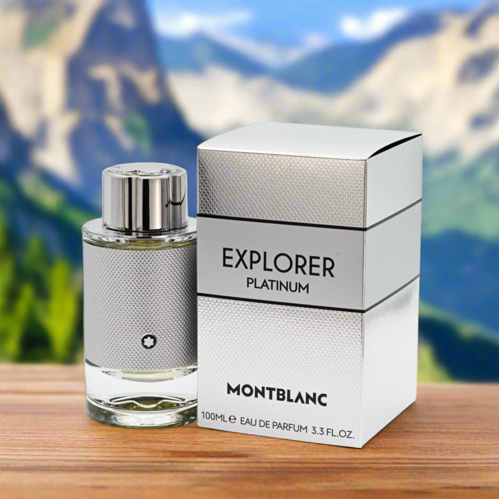Explorer Platinum by Mont Blanc cologne for men EDP 3.3 / 3.4 oz New in Box