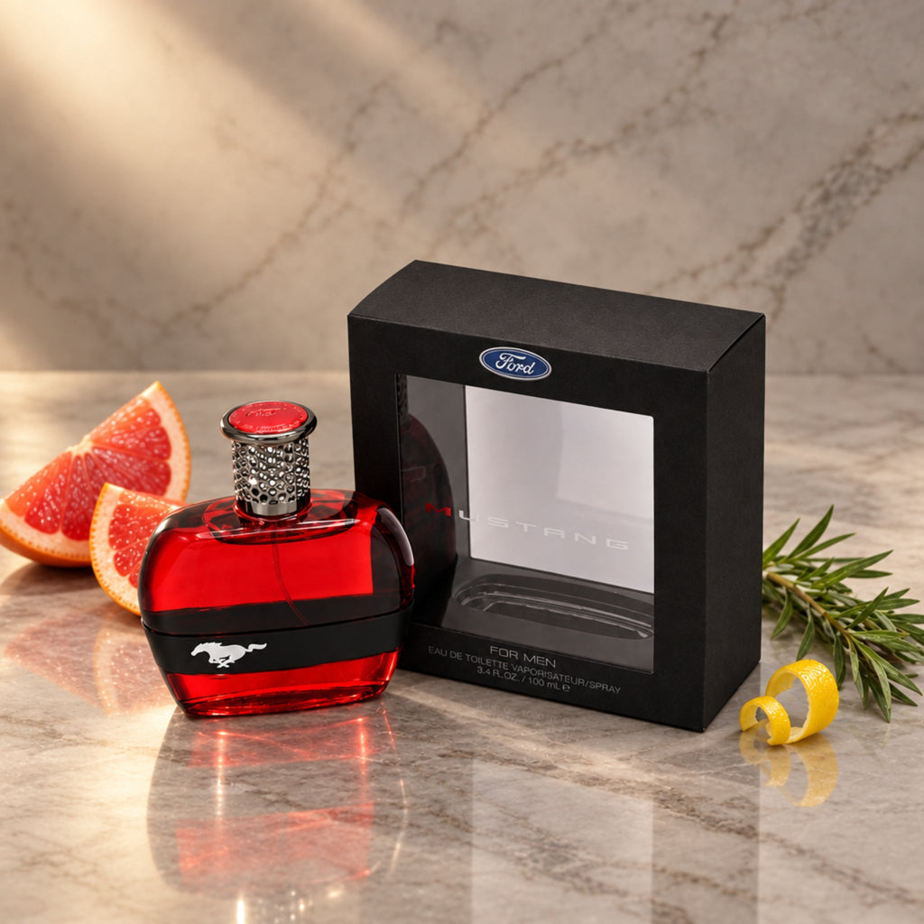 Ford Mustang Red by Mustang cologne for men EDT 3.3 / 3.4 New in Box