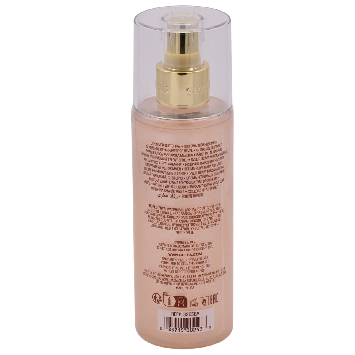GUESS Bella Vita Rosa Shimmer Fragrance Mist for Women Spray 8.4 fl oz