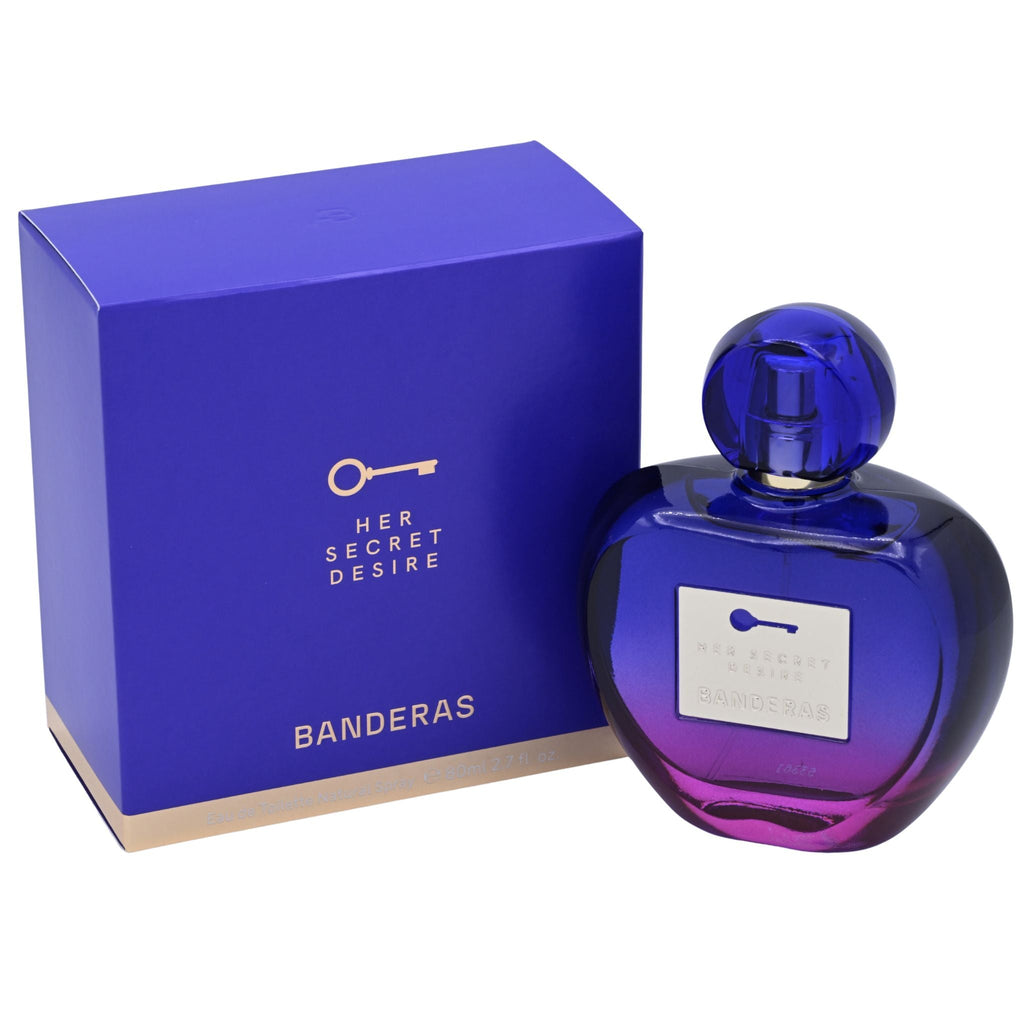 Her Secret Desire by Antonio Banderas for women EDT 2.7 oz New In Box