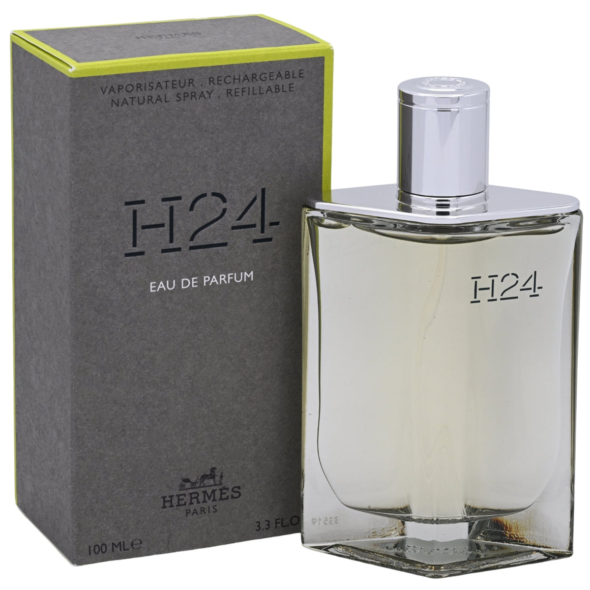 Hermes H24 Eau de Parfum Spray for Men 3.4 oz (100 ml) New in Retail Box