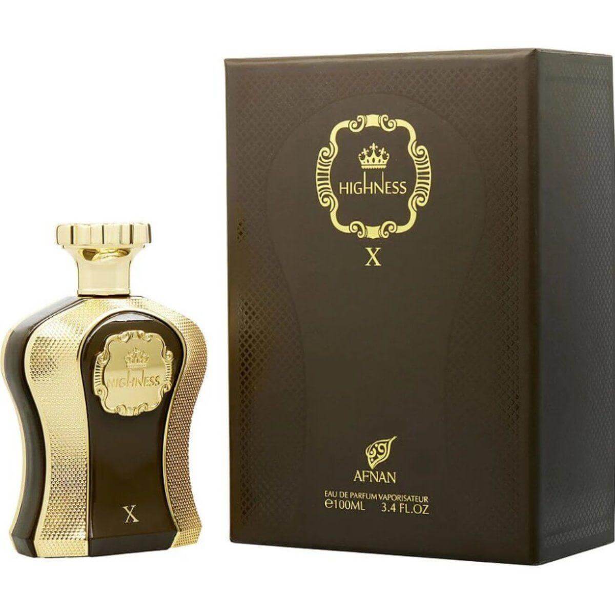 Highness X Brown by Afnan cologne for men EDP 3.3 / 3.4 oz New in Box