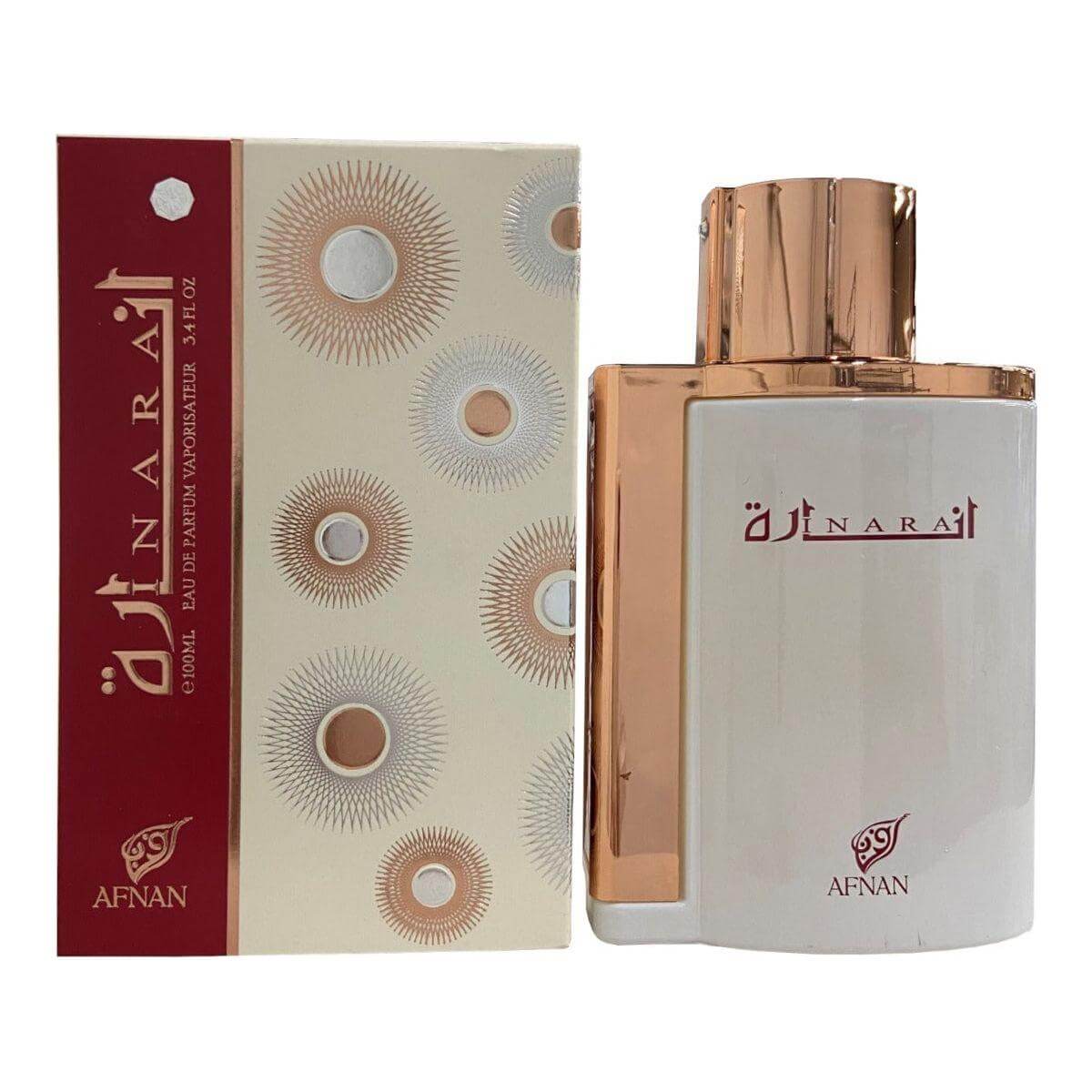 Inara by Afnan perfume for unisex EDP 3.3 / 3.4 oz New in Box