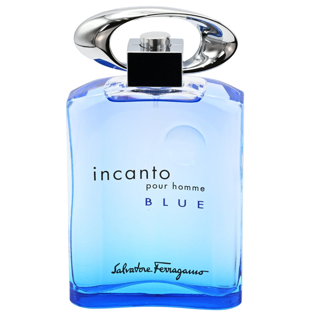 INCANTO BLUE pour homme by Salvatore Ferragamo 3.4 oz EDT For Men New in Box
