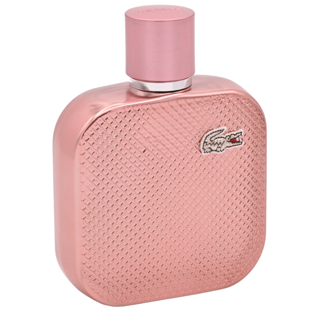 Lacoste L.12.12 Silver Rose Eau de Parfum Spray for Women 3.4 oz (Tester) by Lacoste