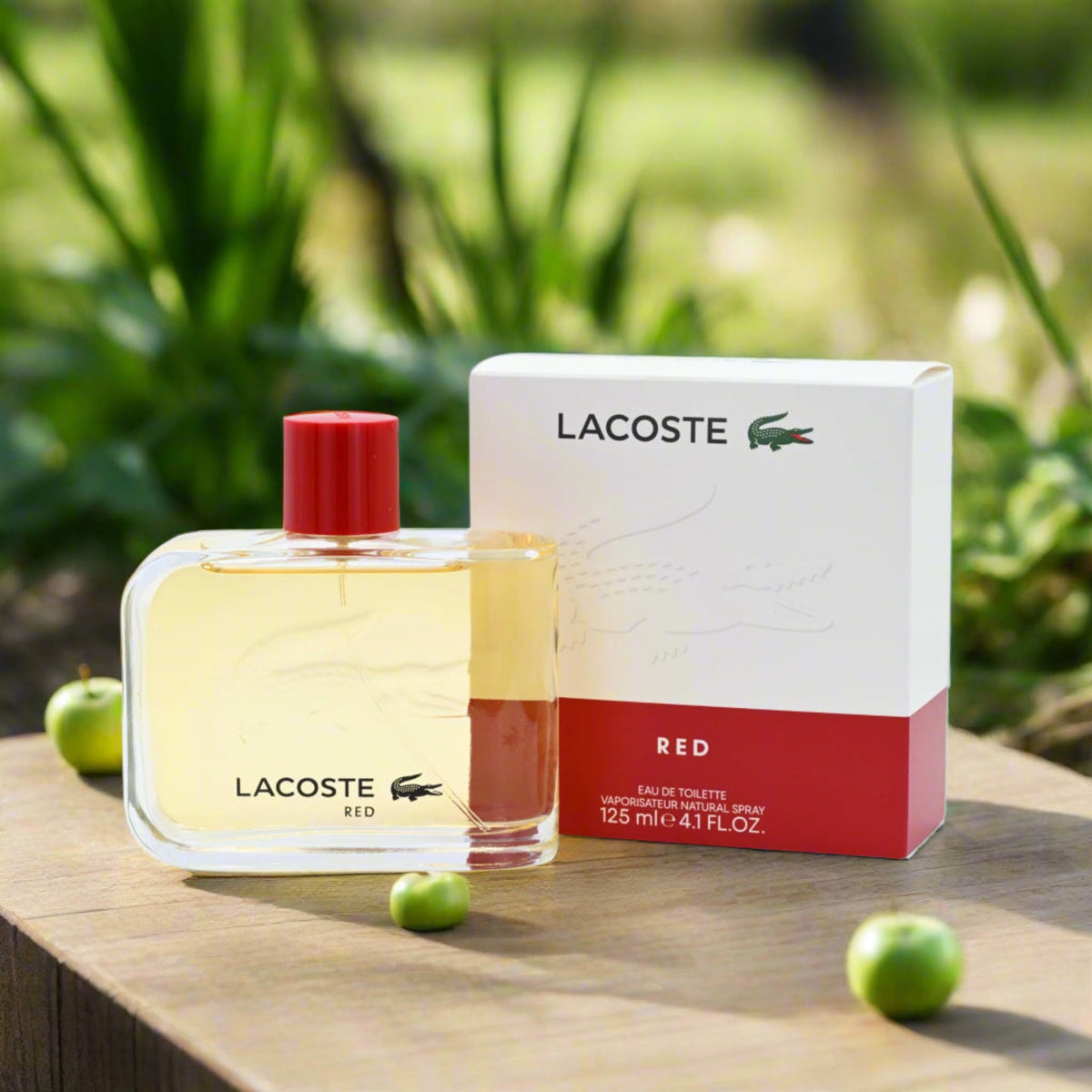 Lacoste Style In Play Red by Lacoste EDT Cologne for Men 4.2 oz New In Box