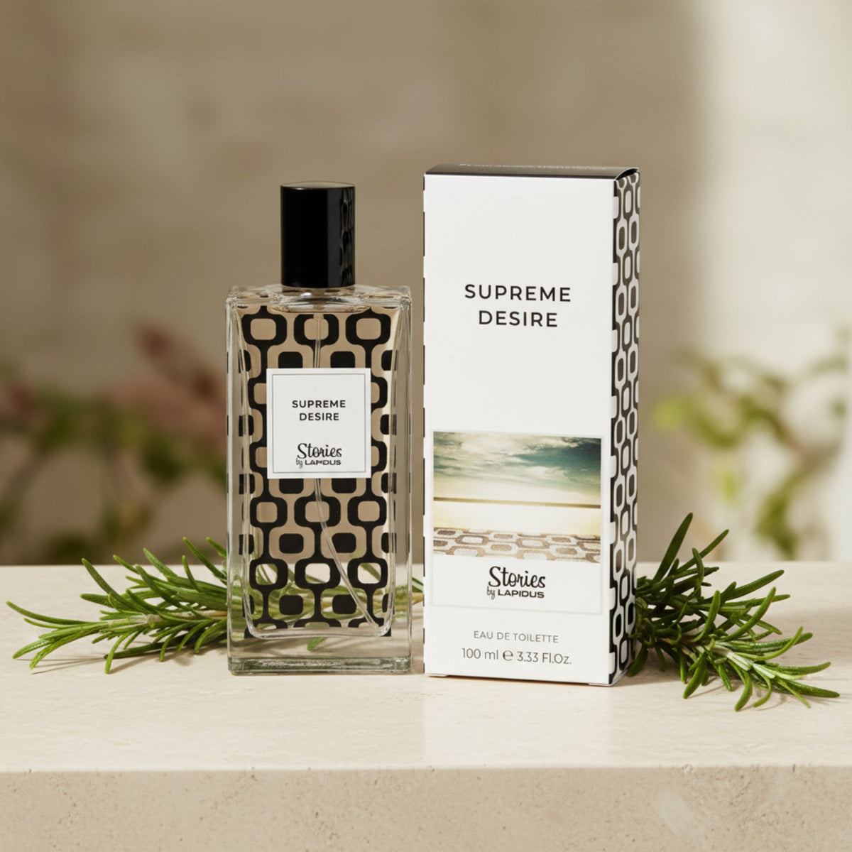 Lapidus Stories Supreme Desire EDT Spray Women 3.33 oz 100ml New Box