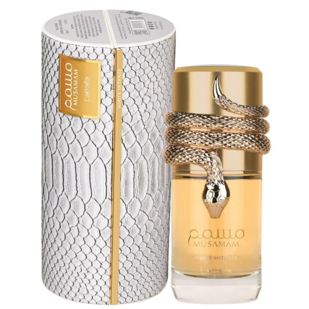 Lattafa Musamam White Intense Eau de Parfum Spray for Men 3.4 oz (100 ml) New Retail Box