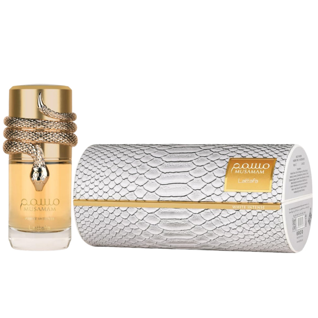 Lattafa Musamam White Intense Eau de Parfum Spray for Men 3.4 oz (100 ml) New Retail Box