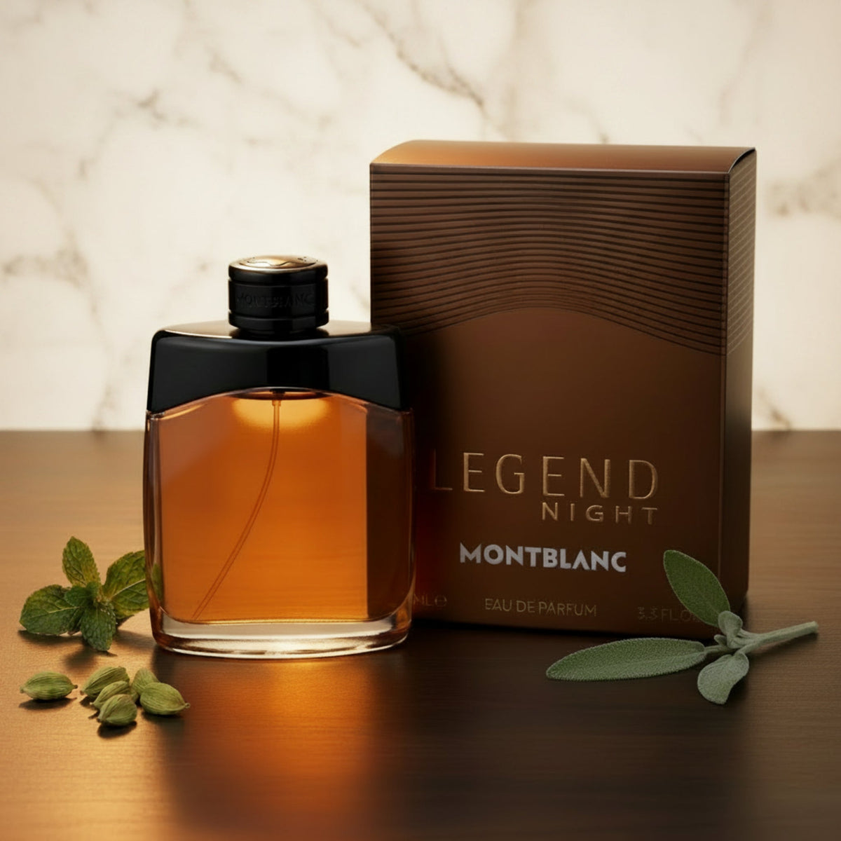 LEGEND NIGHT by Mont Blanc cologne men EDP 3.3 / 3.4 oz New in Box