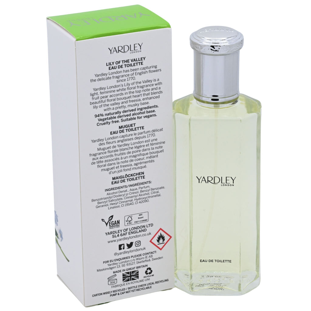 LILY OF THE VALLEY by Yardley London perfume for women EDT 4.2 oz New in Box