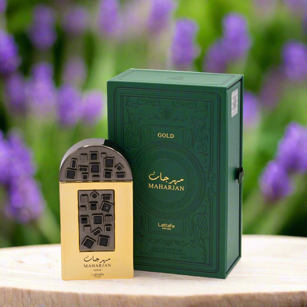 Maharjan Gold by Lattafa perfume for unisex EDP 3.3 / 3.4 oz New in Box
