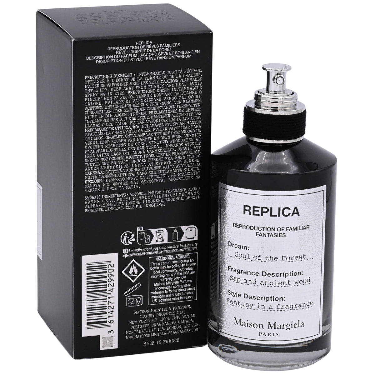 Maison Margiela REPLICA Soul of the Forest Eau de Parfum Spray Unisex 3.4 oz (New Retail Box)