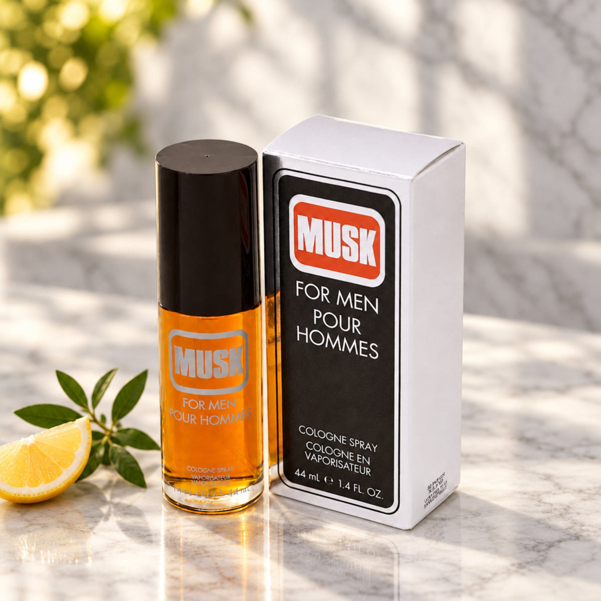 Musk by Coty cologne for men EDC 1.5 oz New in Box