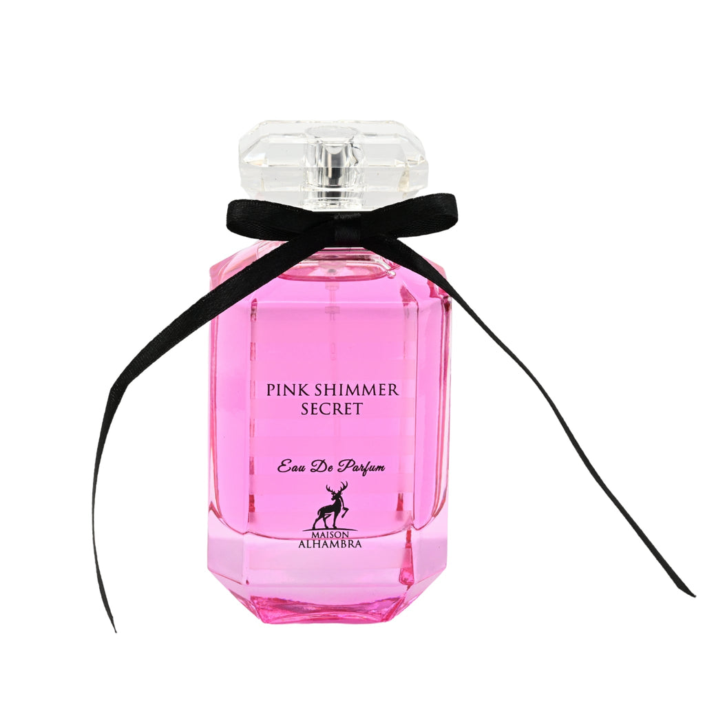 Pink Shimmer Secret by Maison Alhambra for her EDP 3.3 / 3.4 oz New in Box