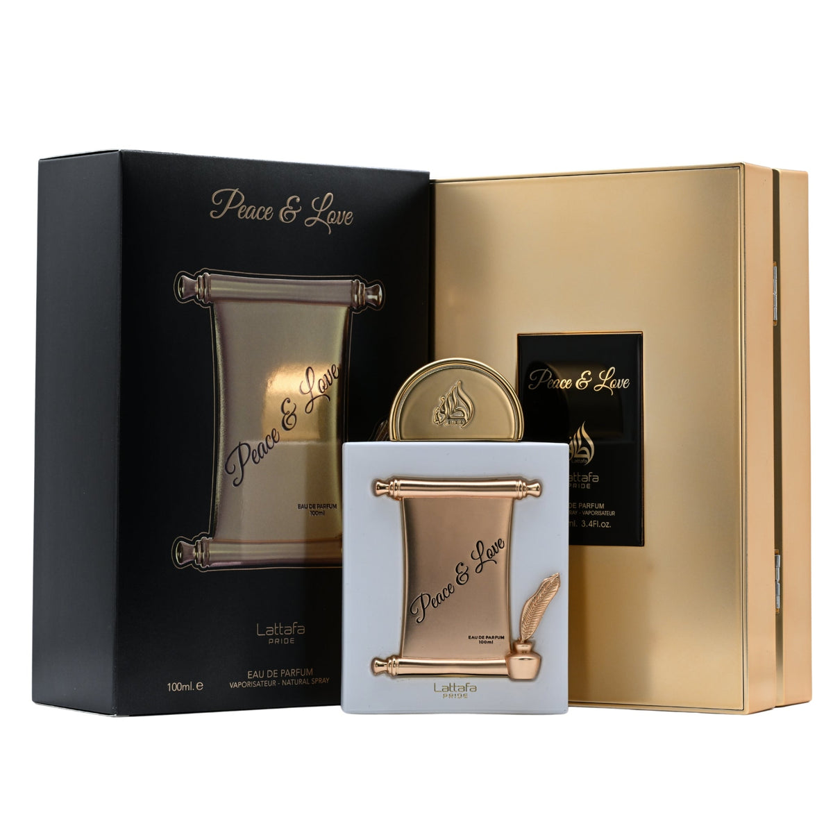 Pride Peace & Love by Lattafa perfume unisex EDP 3.3 / 3.4 oz New in Box