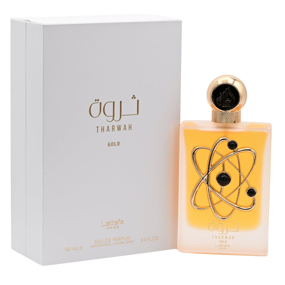 Pride Tharwah Gold by Lattafa perfume unisex EDP 3.3 / 3.4 oz New in Box