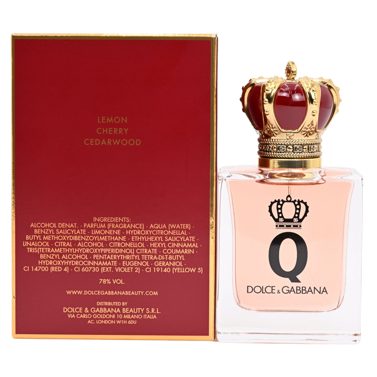 Q by Dolce & Gabbana perfume for women EDP 1.7 oz New in Box