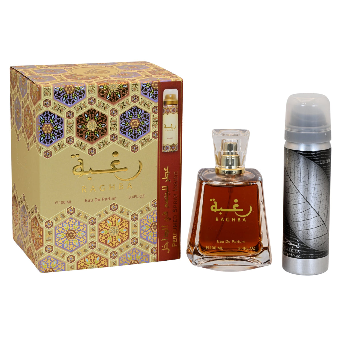 Raghba by Lattafa perfume for unisex EDP 3.3 / 3.4 oz New in Box