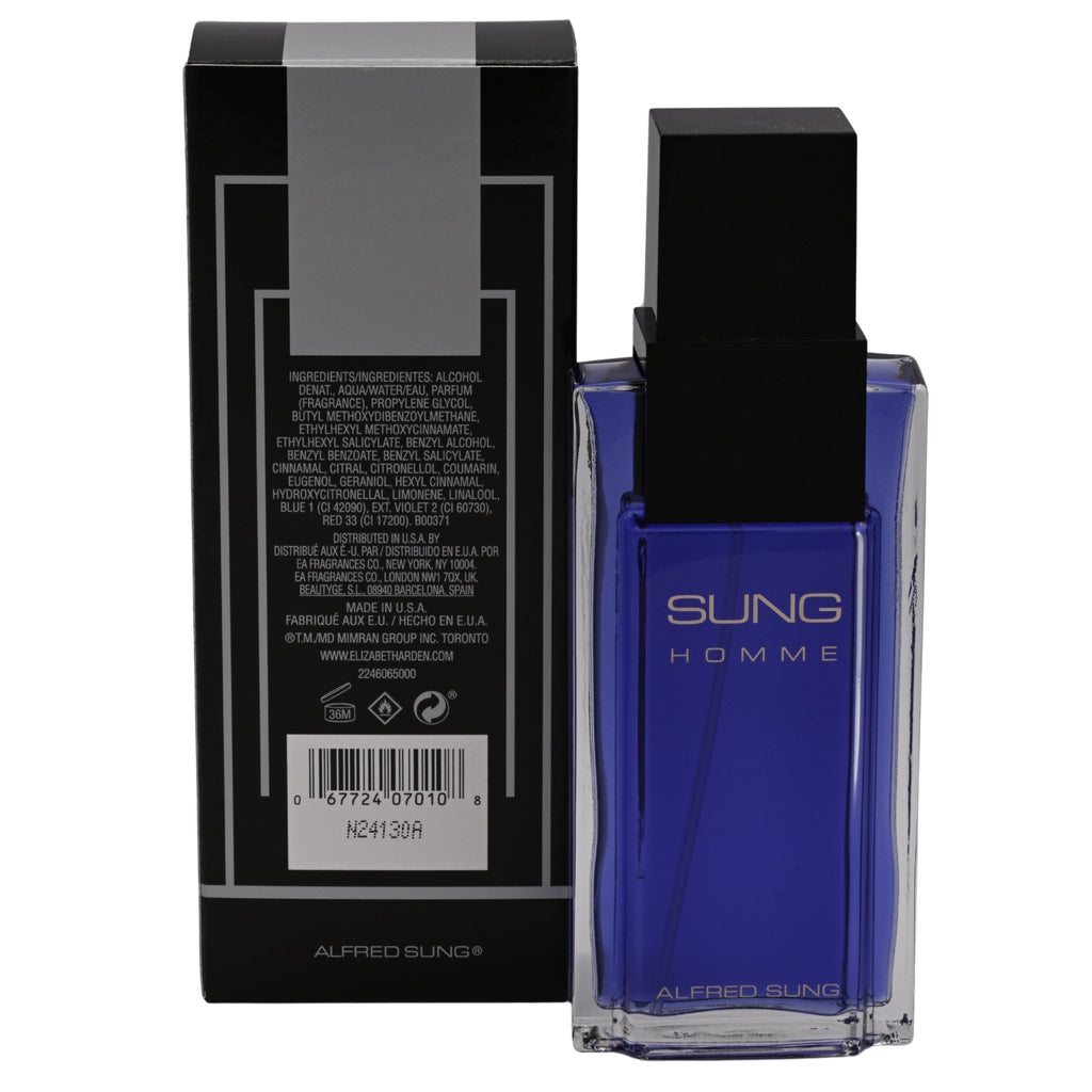 Sung Homme by Alfred Sung cologne for men EDT 3.3 / 3.4 oz New in Box