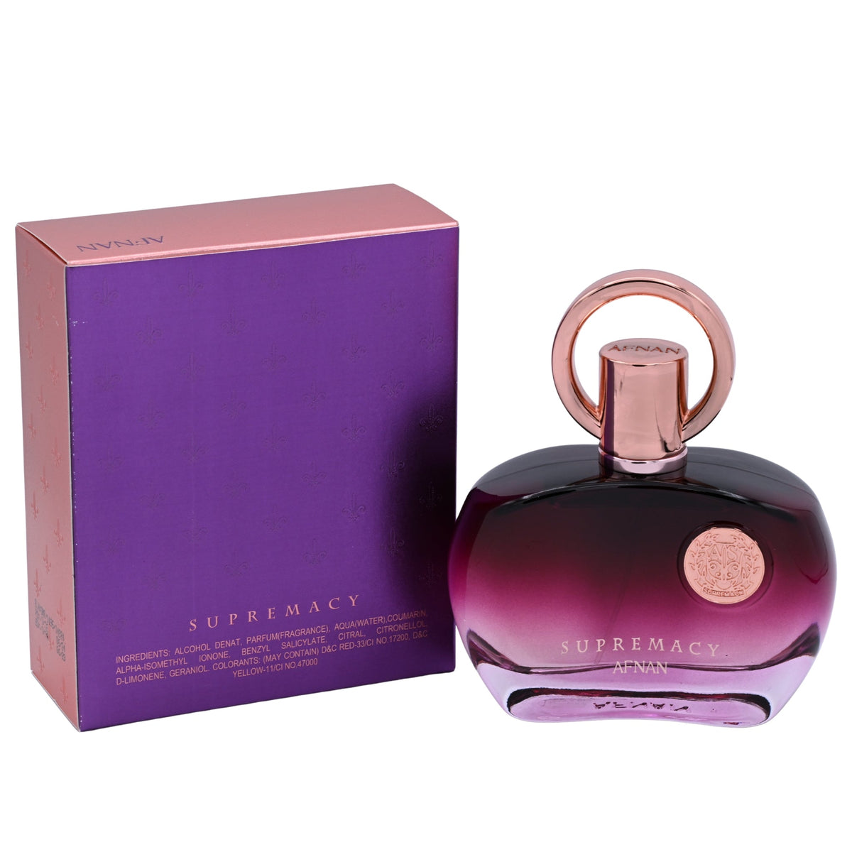 Supremacy Pour Femme by Afnan Perfume for Women EDP 3.3 / 3.4 oz New In Box