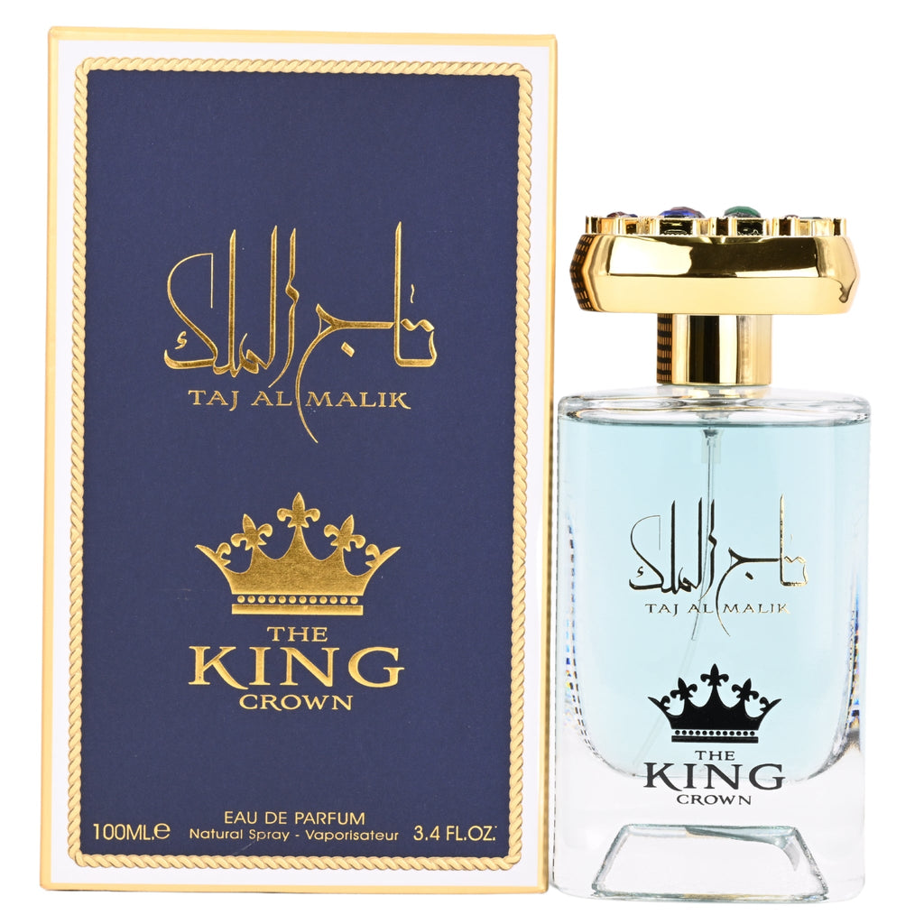 Taj Al Malik The Crown King by Ard Al Zaafaran EDP 3.3 / 3.4 New in Box