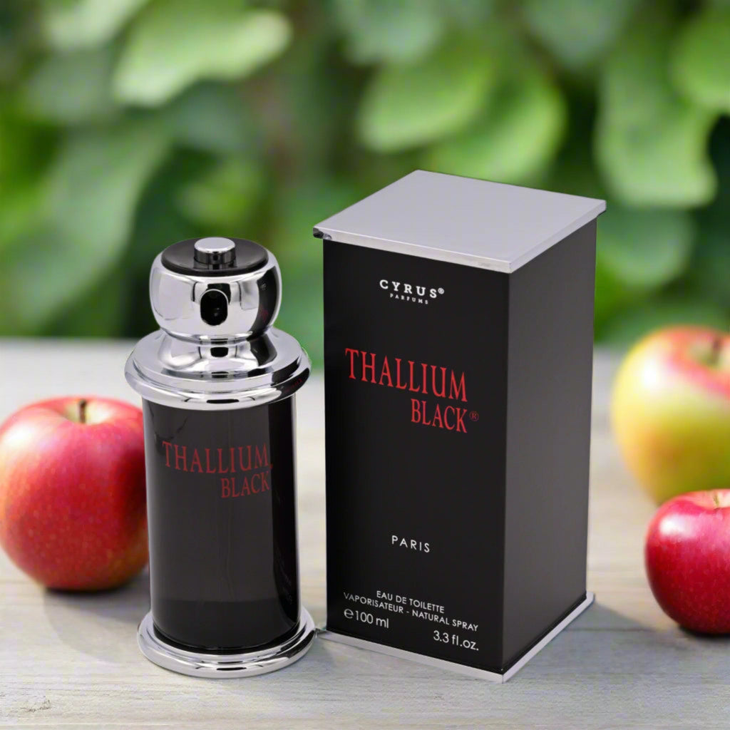 THALLIUM BLACK by YVES DE SISTELLE Men Cologne 3.3 oz edt 3.4 New in Box