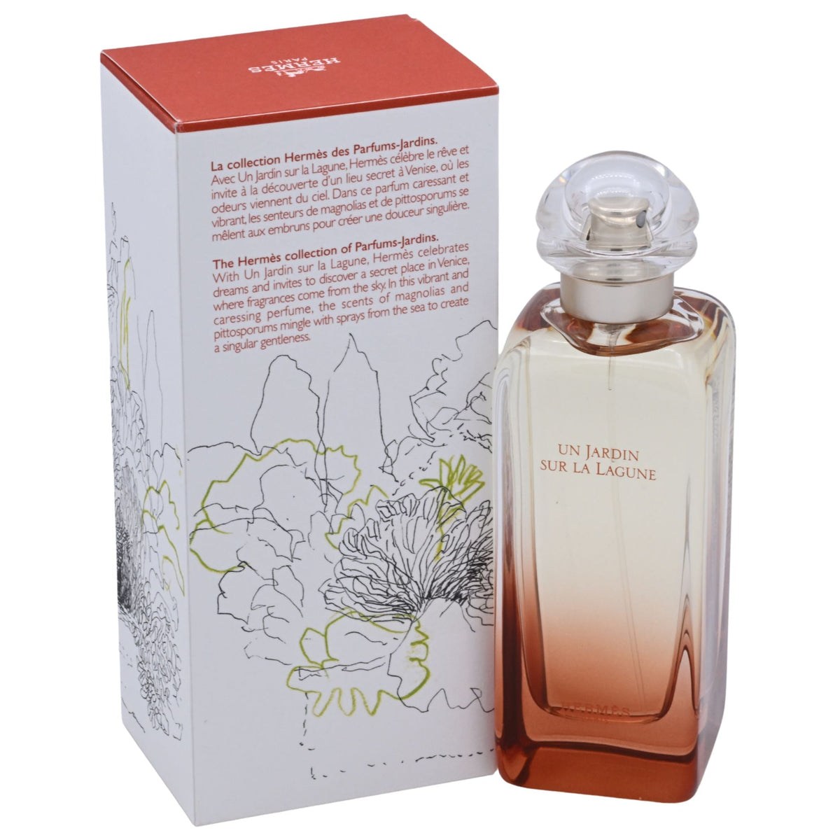 Un Jardin Sur La Lagune by Hermes for unisex EDT 3.3 / 3.4 oz New in Box