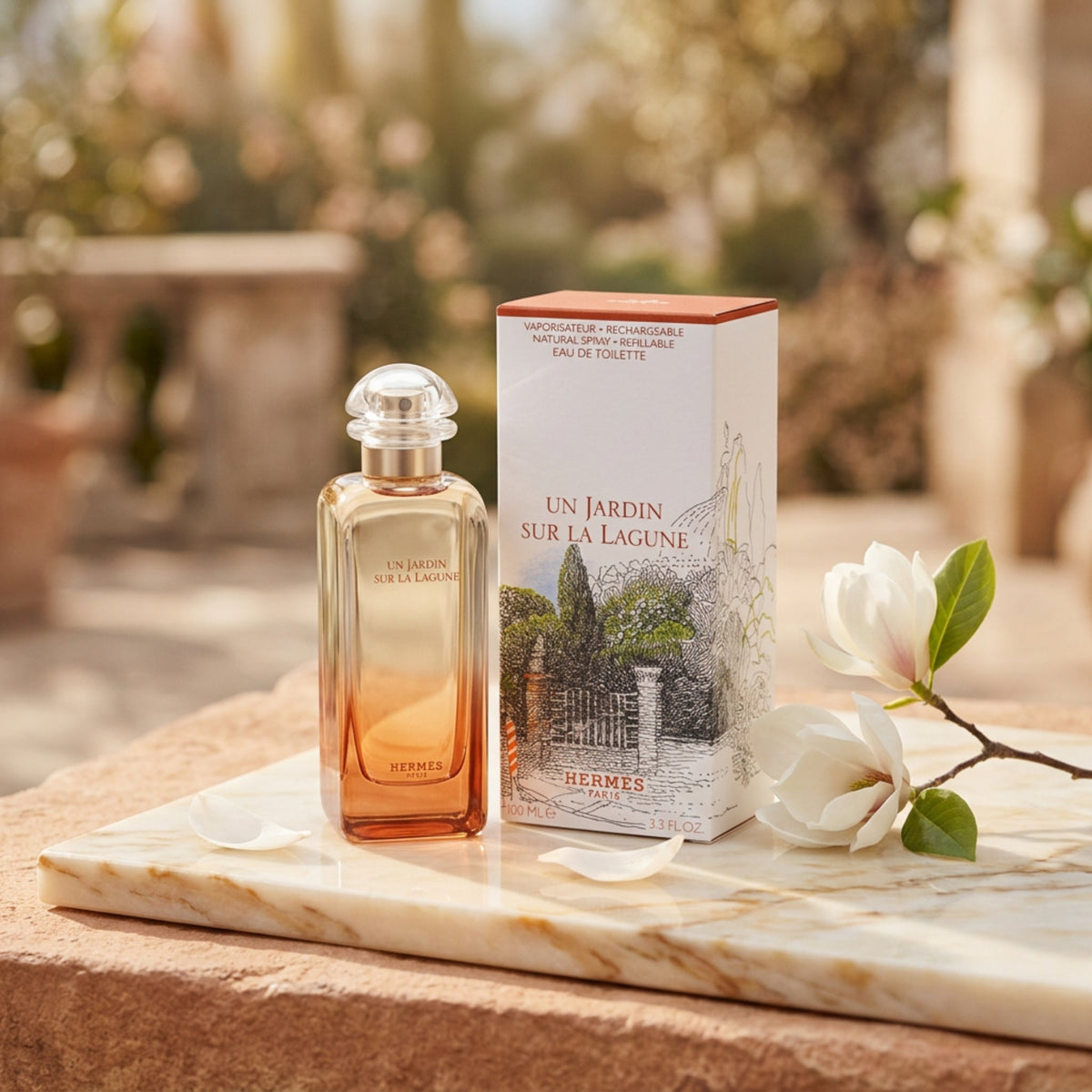 Un Jardin Sur La Lagune by Hermes for unisex EDT 3.3 / 3.4 oz New in Box
